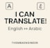 translate accurately between english and arabic expertly