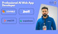 develop lovable ai web apps, saas mvp , and website using bolt, supabase, replit