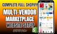 create shopify multi vendor ecommerce marketplace website multivendor website