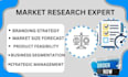 do market research, swot analysis, competitor analysis