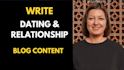 write dating and relationship blogs and articles
