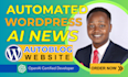 wixify create wordpress automated ai news website or autoblog
