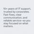 be your IT pro for systems, email and network support