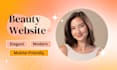 design a beauty salon website with online booking and appointment system