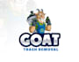 design a bold goat character logo