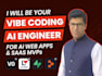 do vibe coding in lovable v0 cursor base44 replit bolt to build ai website mvp
