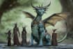 draw fantasy characters, creatures and monsters