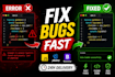 fix website bugs and errors quickly