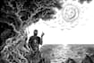 draw black and white illustrations