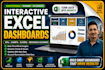 create an interactive excel dashboard with charts, kpis and slicers