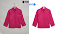 do flat lay image editing for clothing brand or photographer