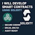 develop smart contracts using solidity