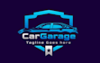 draw auto detailing and car wash logo