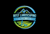 draw landscape and lawn care logo