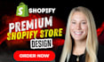build shopify dropshipping store shopify redesign, create shopify website
