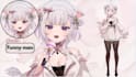 do 2d vtuber model, live2d rigging, anime art, vtube modeling for streaming