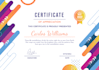 professional certificate design with 2 free certificcate