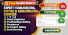edit, humanize ai content, fact check and proofread documents, essays and books