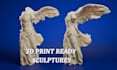 create custom 3d printable sculptures and models