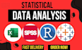 be your expert spss analyst for statistical data analysis