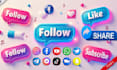 create subscribe follow buttons with minimal intro animation