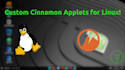 develop a linux cinnamon desktop applet