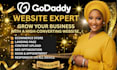 do godaddy website design godaddy website redesign godaddy store design