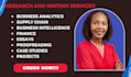 do business analytics, supply chain analytics, business intelligence and finance
