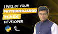 be full stack python developer in flask django nodejs expressjs php laravel api