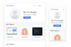 create a responsive website using HTML, CSS, and javascript