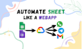 send messages and emails from google sheet