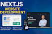 build and deploy responsive react, next js website using tailwind css