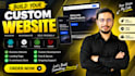 build your custom full stack website, landing page, mobile friendly