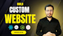 build your custom full stack website, landing page, mobile friendly