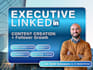 create executive linkedin content
