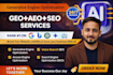 provide monthly website SEO, GEO, aeo, backlinks for your website
