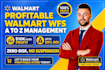 launch branded walmart wfs store, wfs listing, optimization and walmart PPC ads