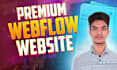 build webflow landing page, webflow website, figma to webflow