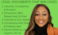 expertly write lawsuit complaints, petitions, motions and their responses