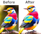 do background, blemishes, object removal