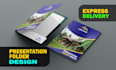 design professional modern presentation folder in 24 hrs