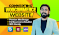 build webshop or ecommerce website online store using wordpress woocommerce