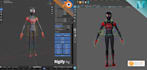 do professional 3d rigging in blender and maya for animation in 24h