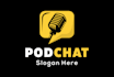 do superb podcast logo with express delivery