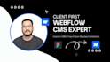 be your webflow expert for cms, clone, fixes, and figma to webflow