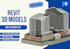 create professional 3d revit bim model
