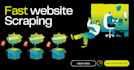 scrape, extract and deliver clean data from any website