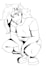 simple line art piece