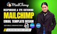design responsive mailchimp email template newsletter
