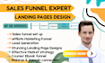build systemio sales funnel go high level zoho CRM wix getresponse landing page